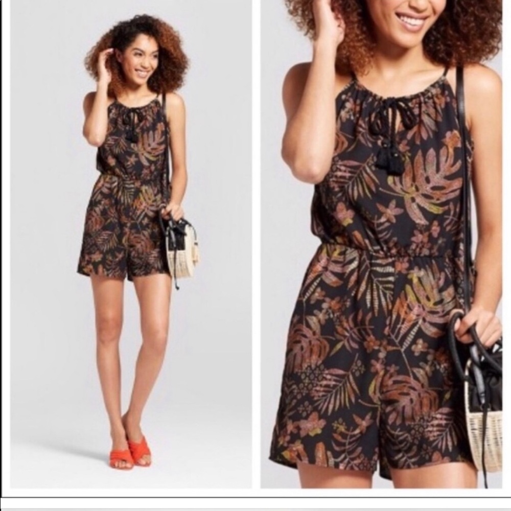 a new day Tropical Romper